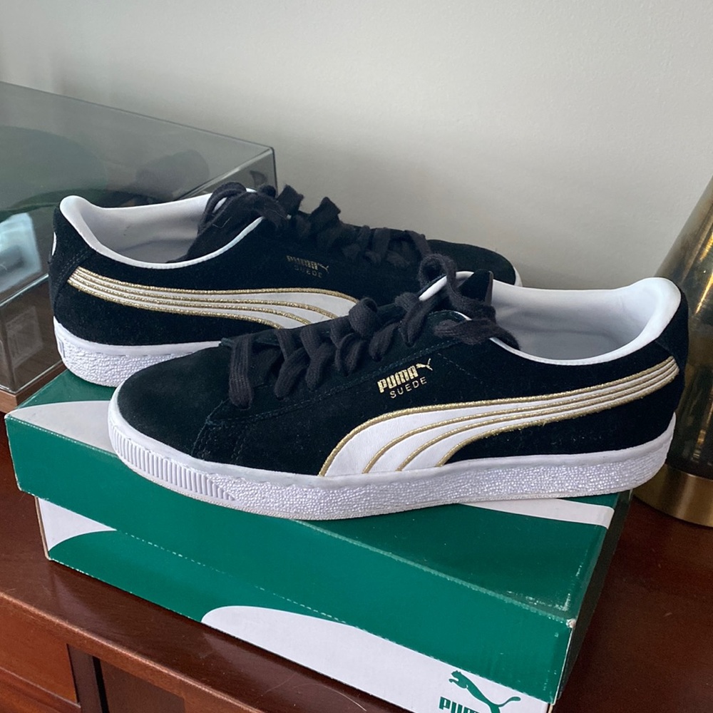 Puma 8.5 suede sneakers